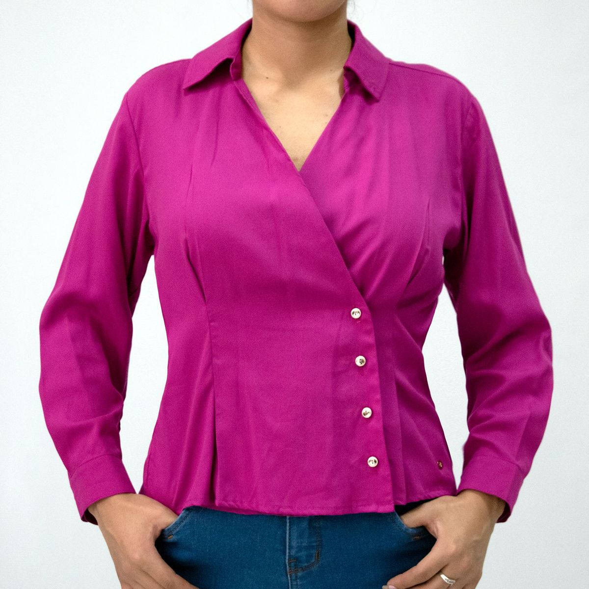 FORDAN JEANS - Blusa Manga Larga Mujer Fordan Jeans