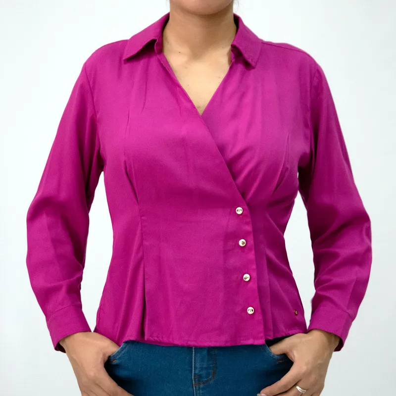 FORDAN JEANS - Blusa Manga Larga Mujer Fordan Jeans