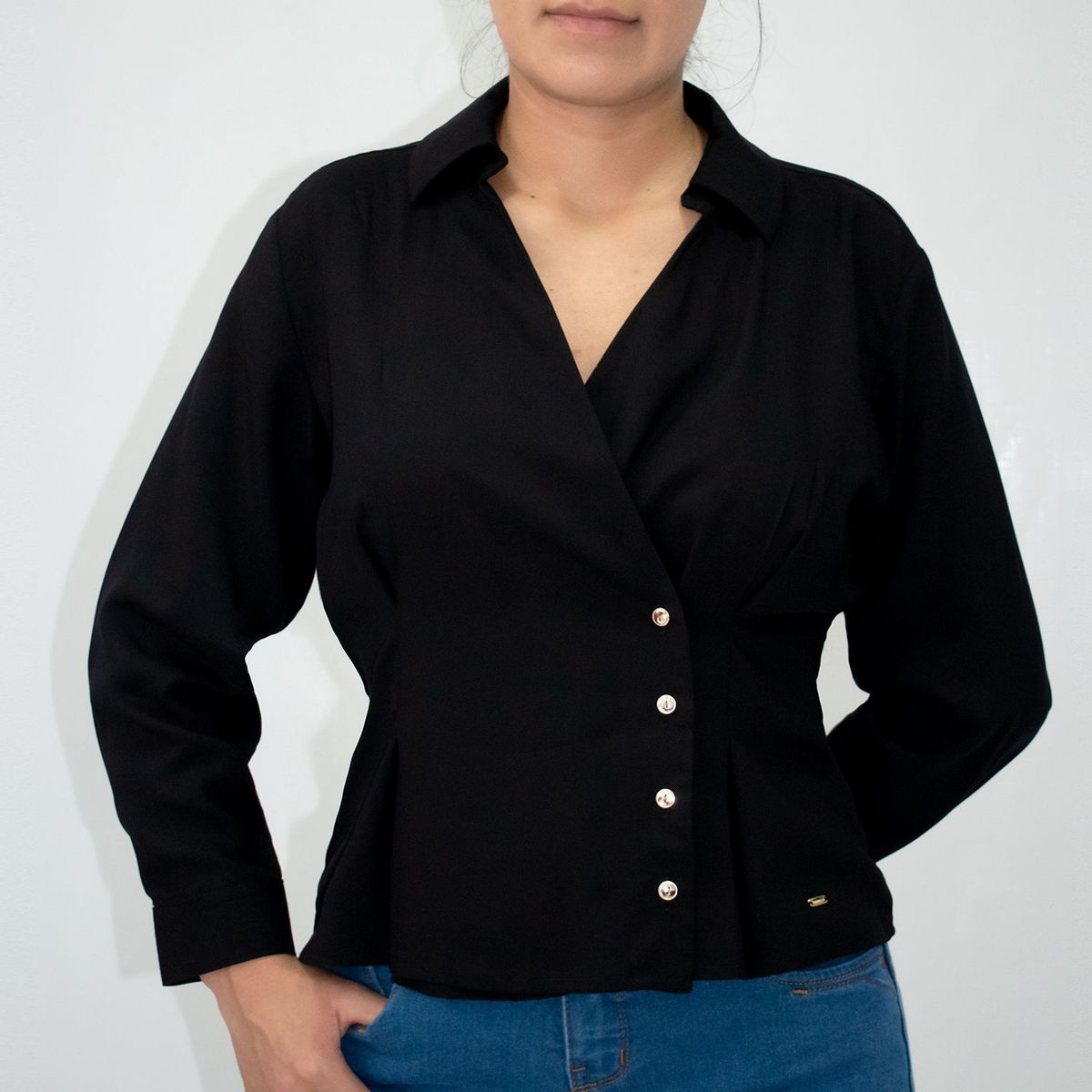 FORDAN JEANS - Blusa Manga Larga Mujer Fordan Jeans