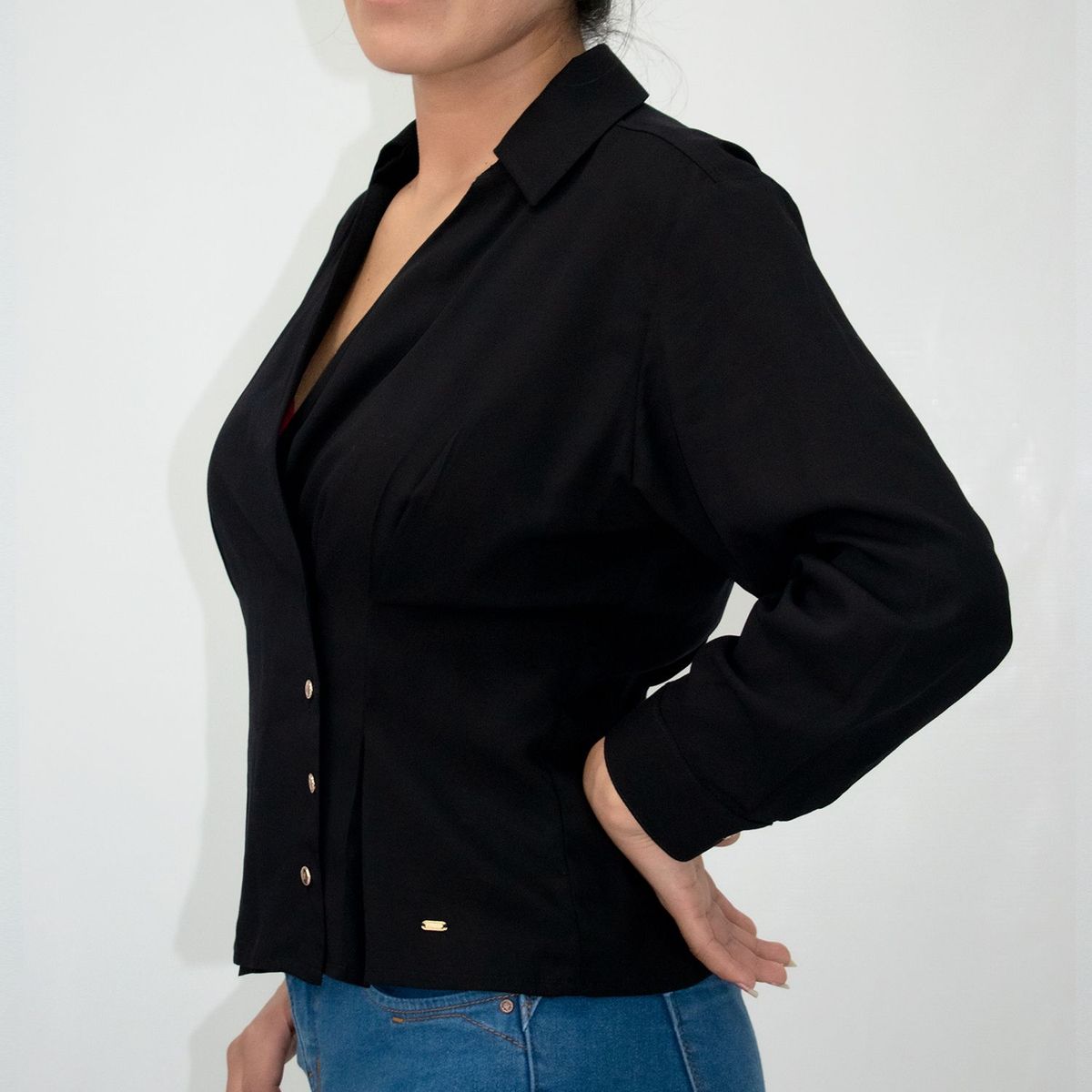 FORDAN JEANS - Blusa Manga Larga Mujer Fordan Jeans