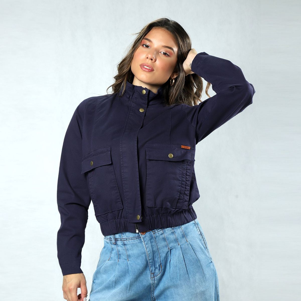 FORDAN JEANS - Casaca Casual Mujer Fordan Jeans