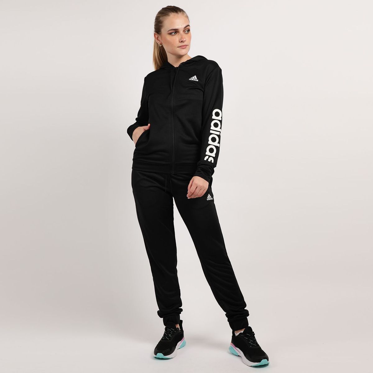 ADIDAS - Buzo Conjunto Deportivo Adidas Mujer Linear