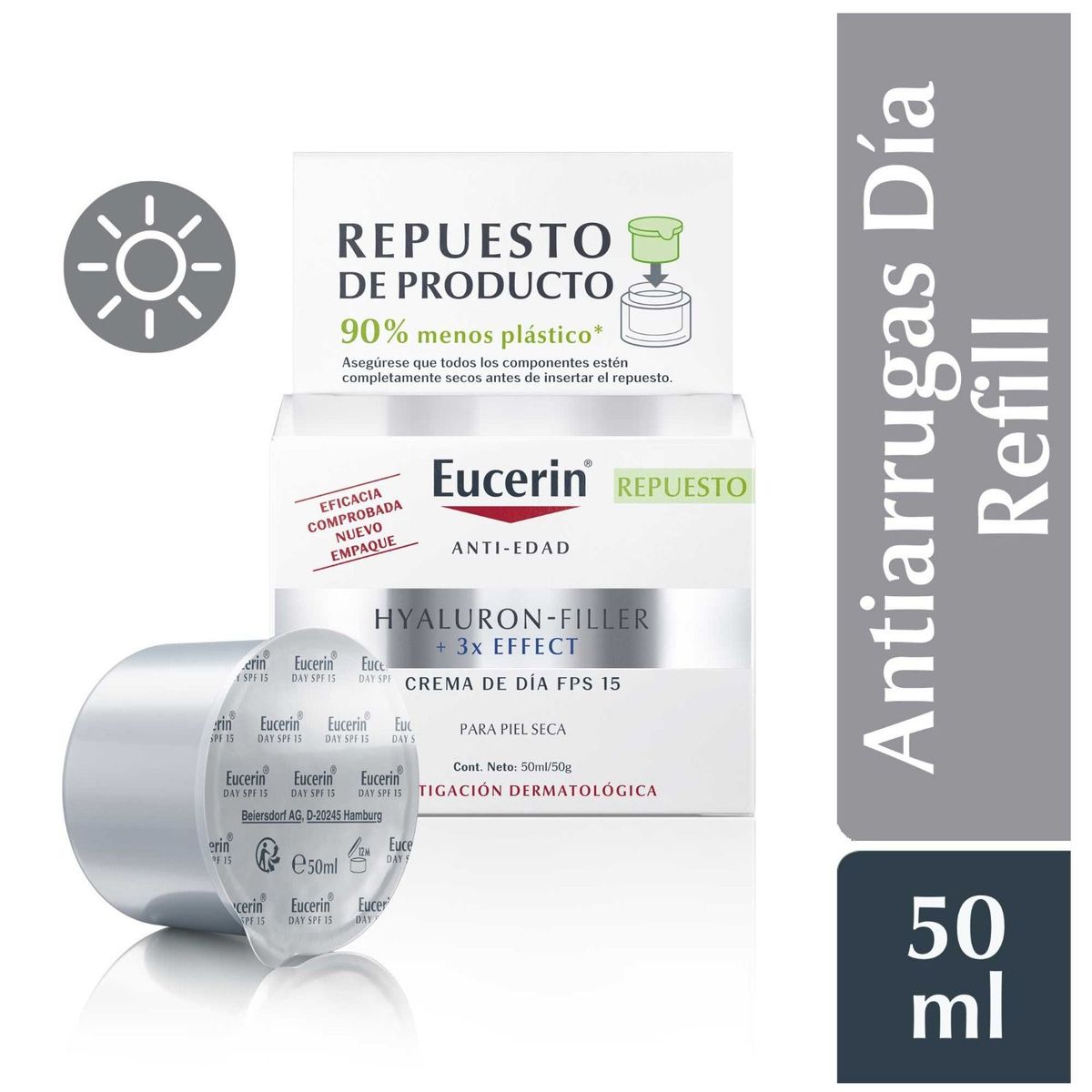EUCERIN - Hyaluron Filler Día REFILL 50ML