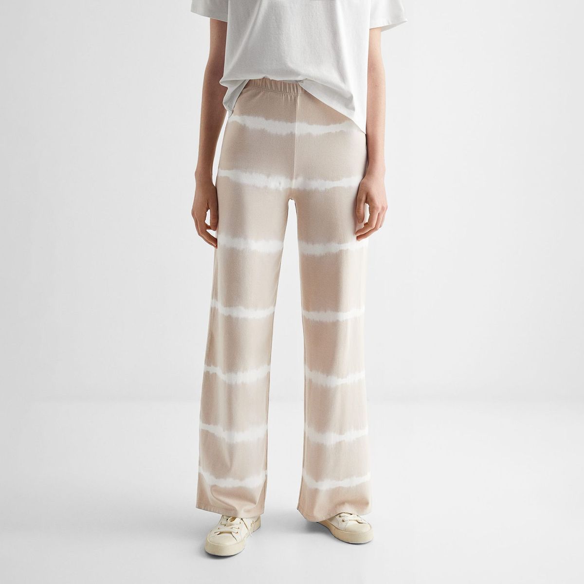 MANGO TEEN - Pantalón Estampado Tie-dye Mujer Mango Teen