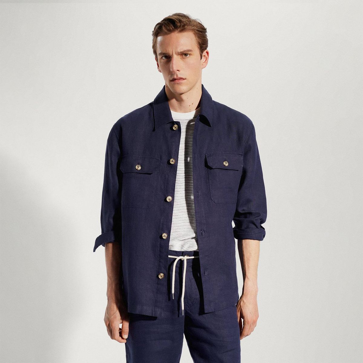 MANGO - Casaca Casual Hombre Mango