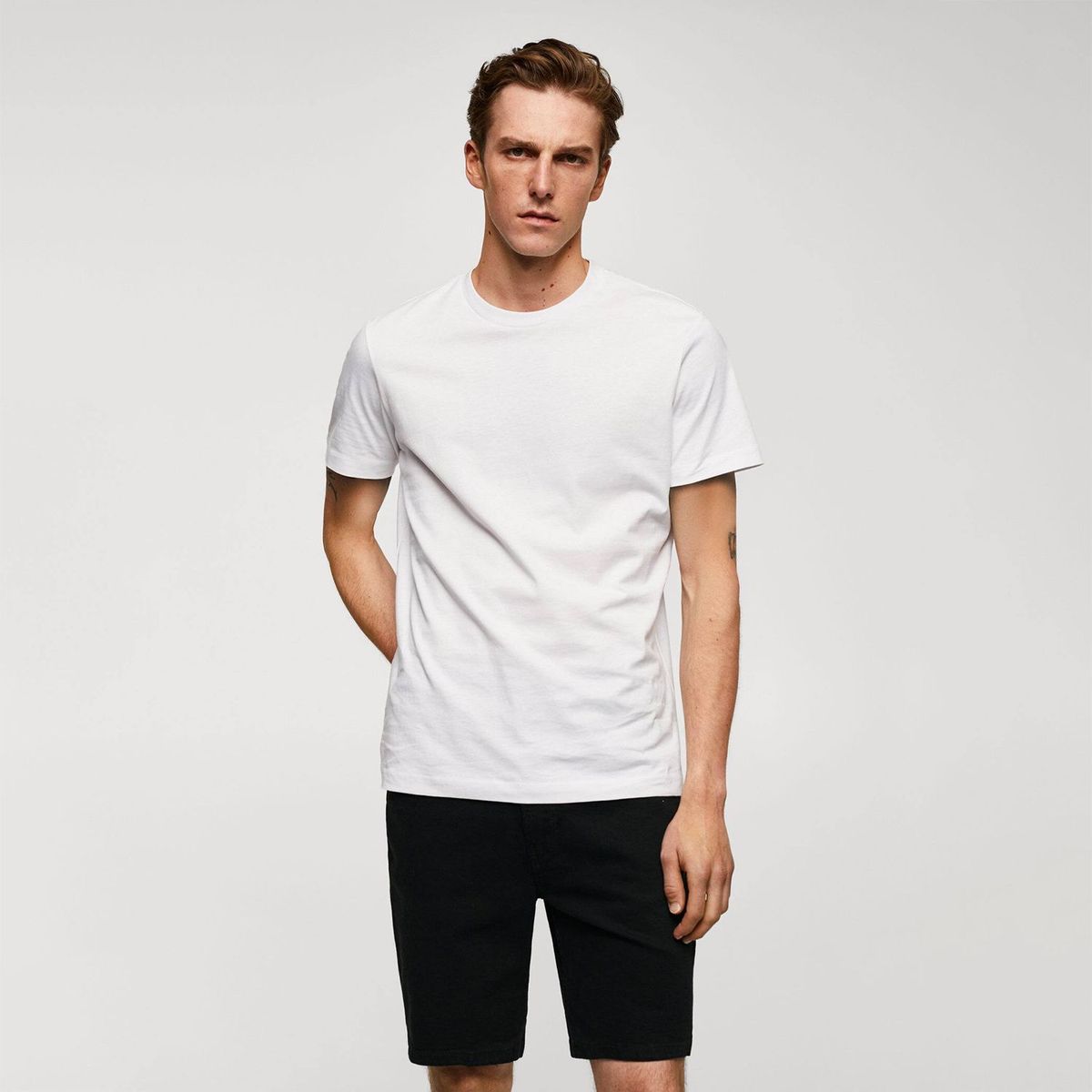 MANGO - Polo Manga Corta Hombre Mango