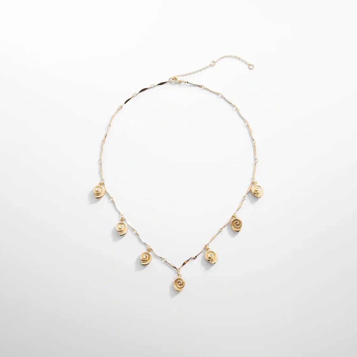 MANGO - Collar abalorios conchas