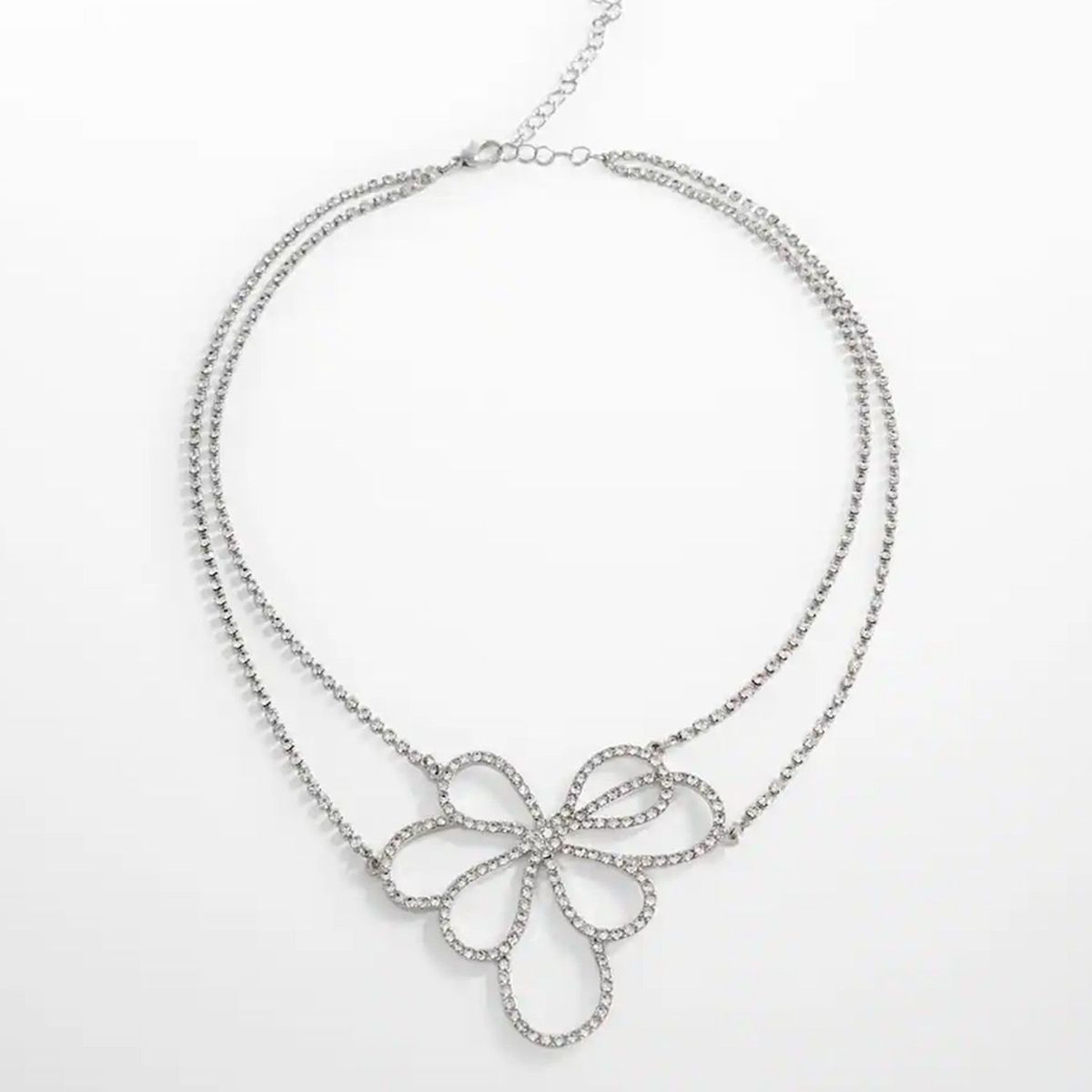 MANGO - Collar cristales strass