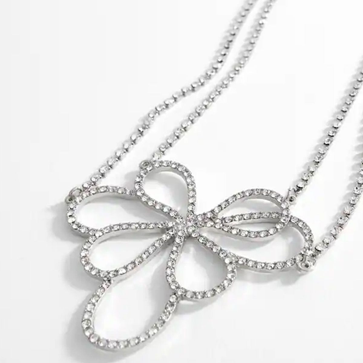 MANGO - Collar cristales strass