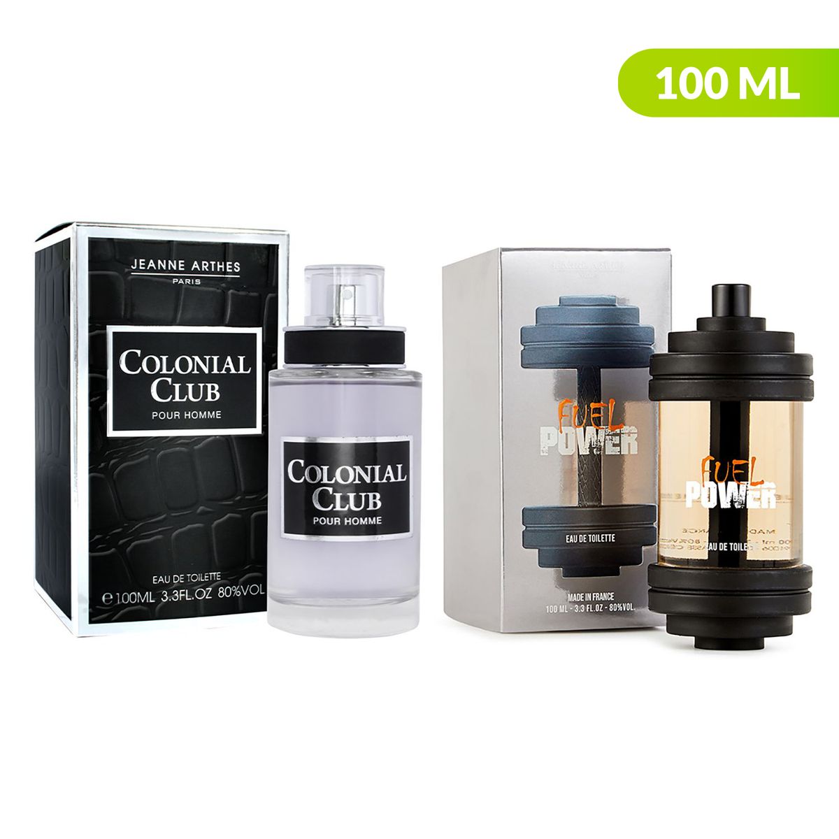 JEANNE ARTHES - Pack Fuel + Colonial Club Edt 100 Ml