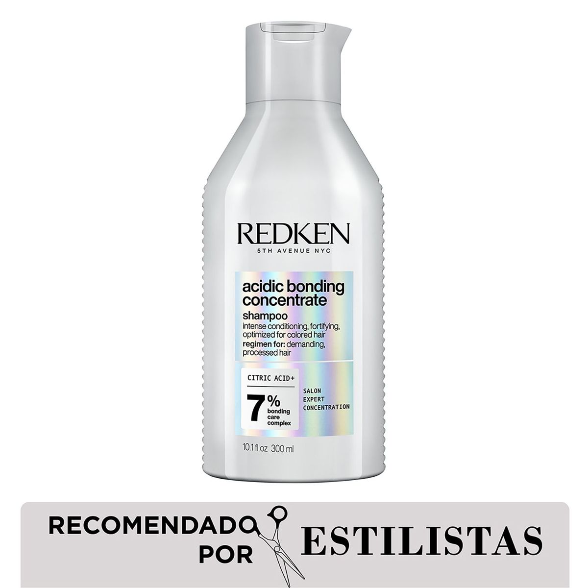 REDKEN - Pack Acidic Bonding Concentrate  de Redken para cabello dañado: Shampoo 300ml + Acondicionador 300ml + Dry Shampoo 150ml