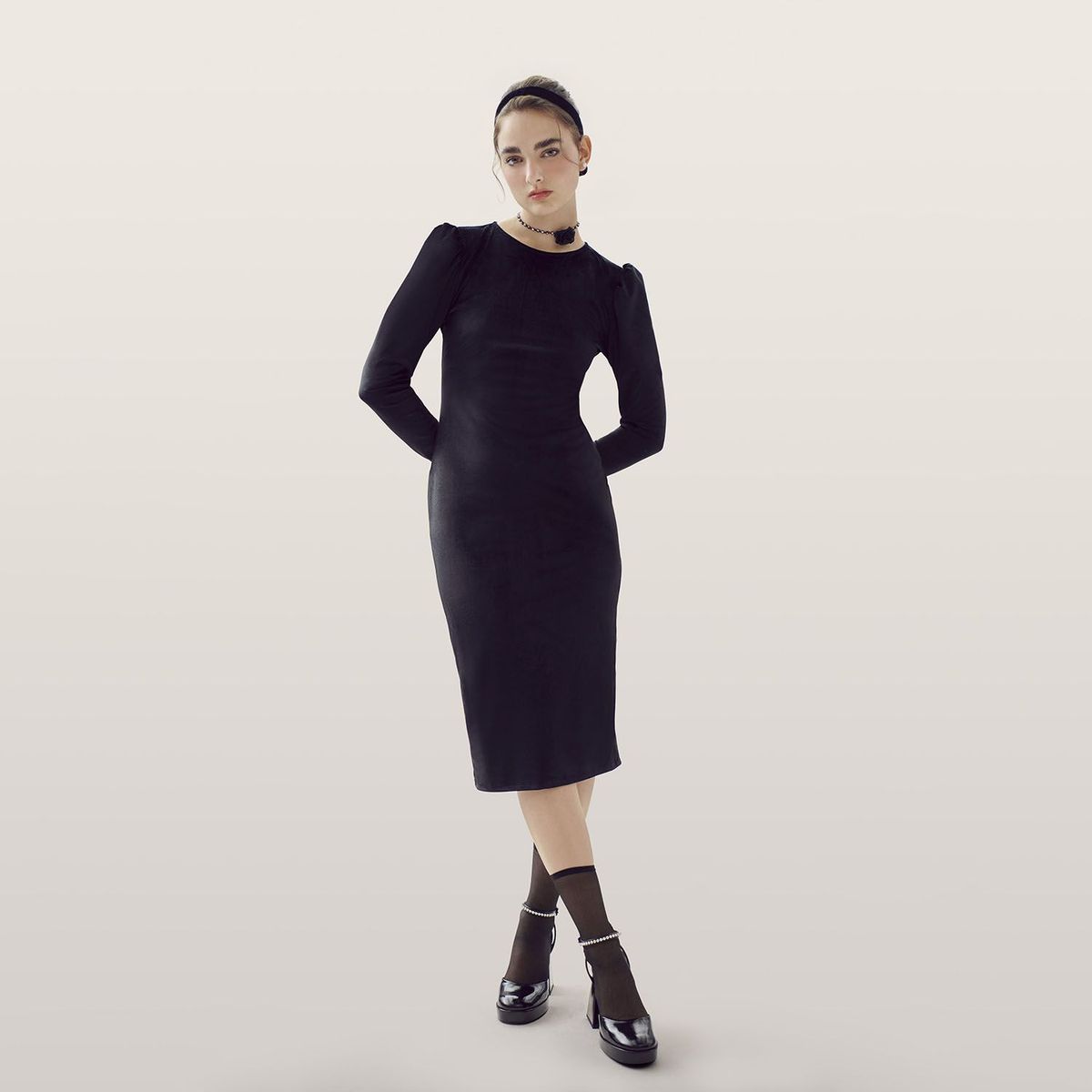 BASEMENT - Vestido Largo Mujer Basement X Tana Rendón