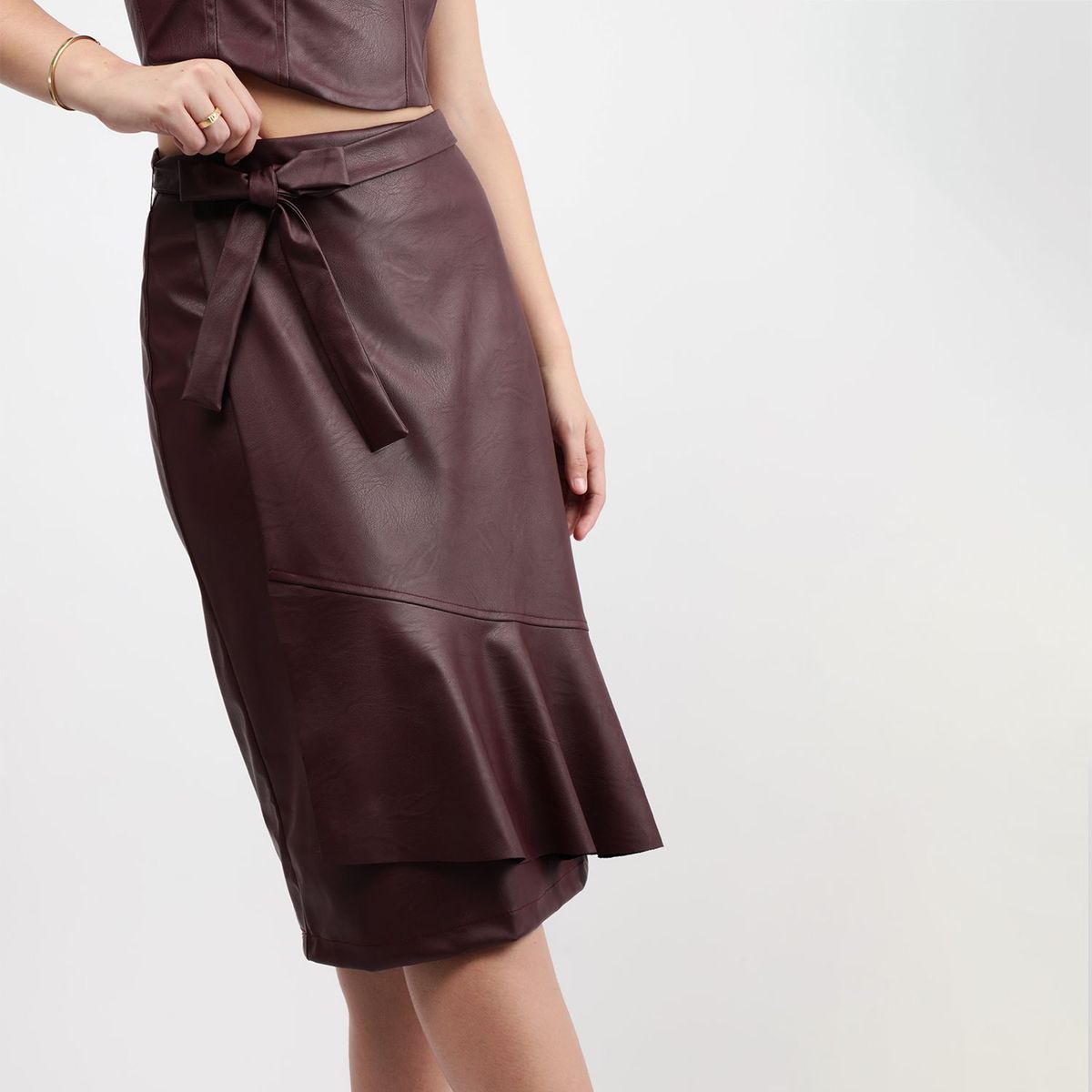 BASEMENT - Falda Larga Mujer Basement X Tana Rendón