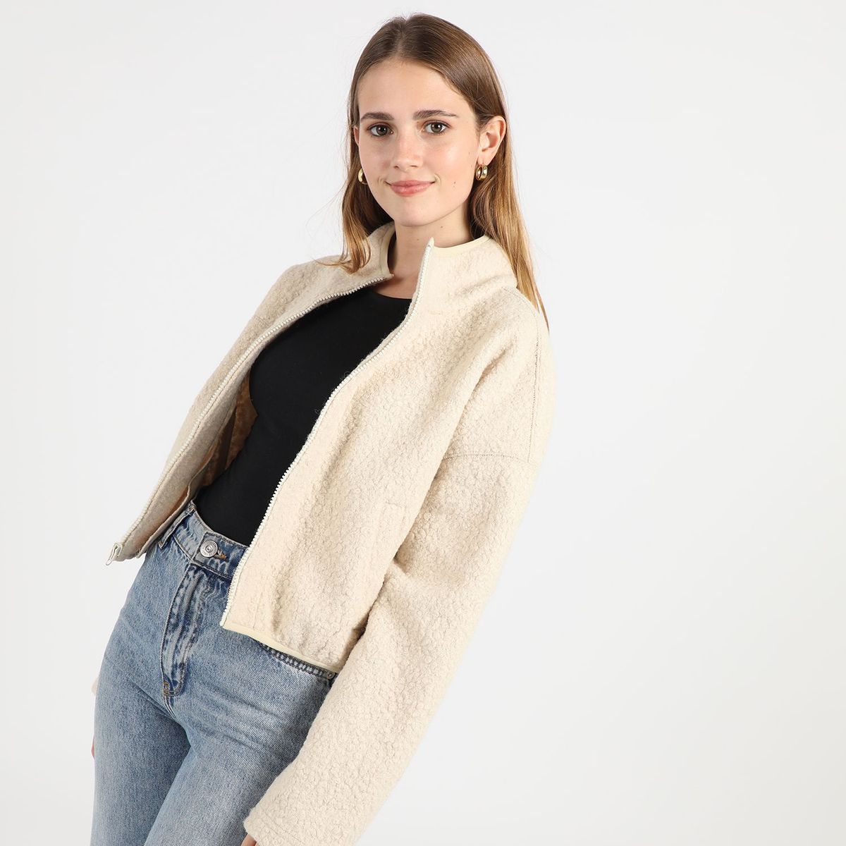 SYBILLA - Casaca Chiporro Mujer Sybilla