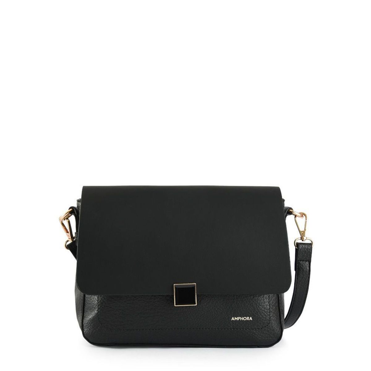AMPHORA - Crossbody Amphora Mackay Negro