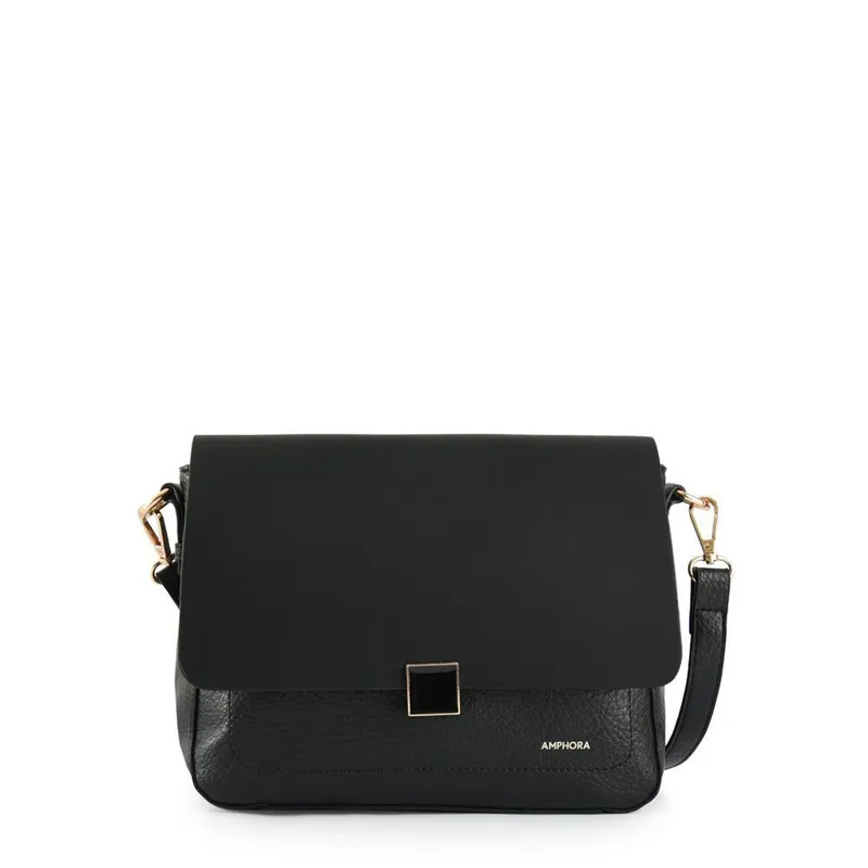 AMPHORA - Crossbody Amphora Mackay Negro