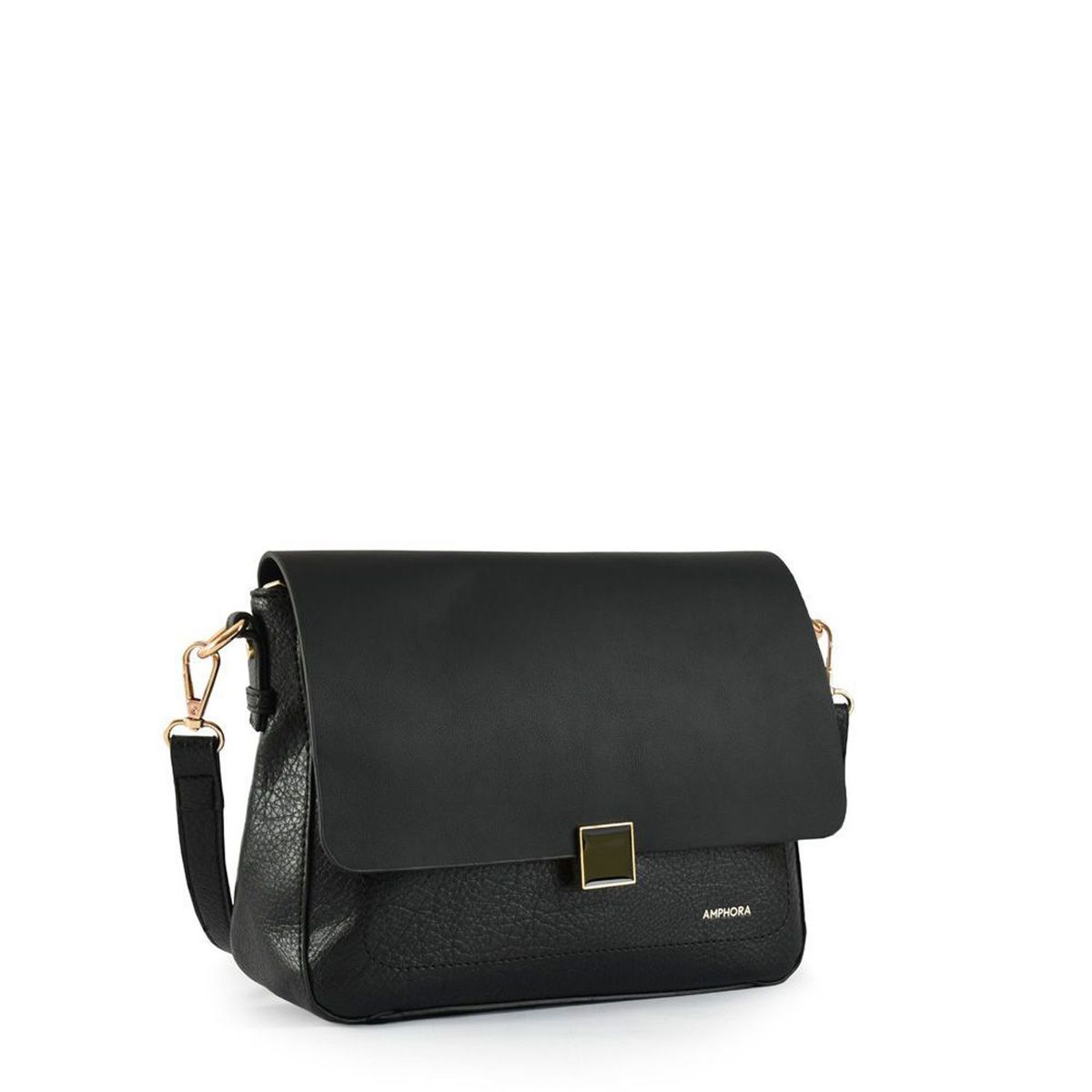 AMPHORA - Crossbody Amphora Mackay Negro