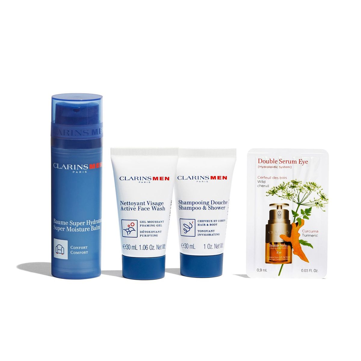 CLARINS - Set ClarinsMen Super Moisture Balm 50ml + 2 minis