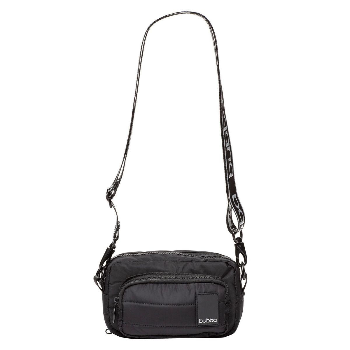 BUBBA BAGS - Cartera Banano Black Velvet Bubba