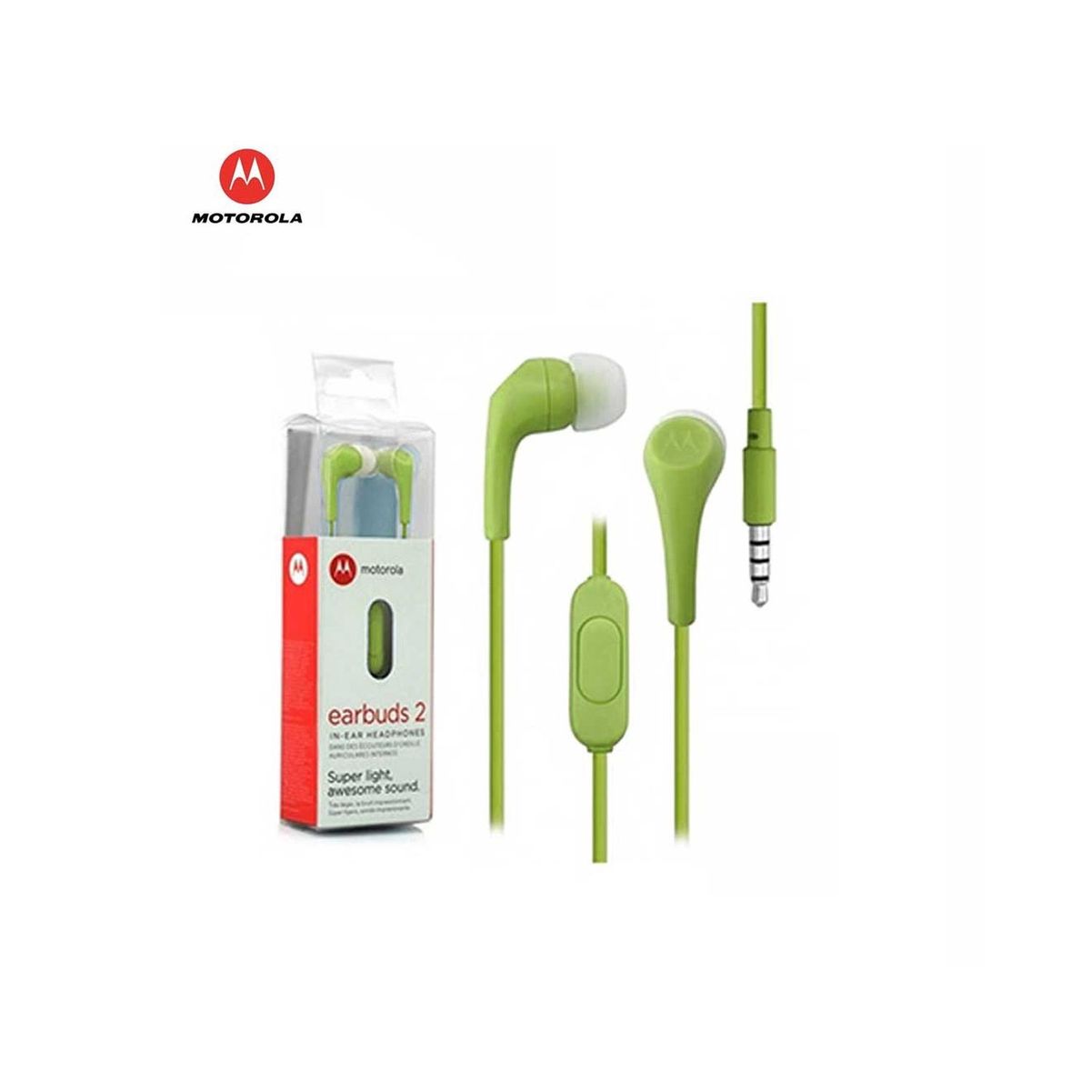 MOTOROLA - Audífonos Motorola Earbuds 2 C/Micro Lima