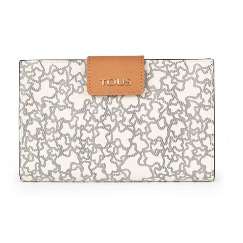 TOUS - Billetera Mini Beige-Negro