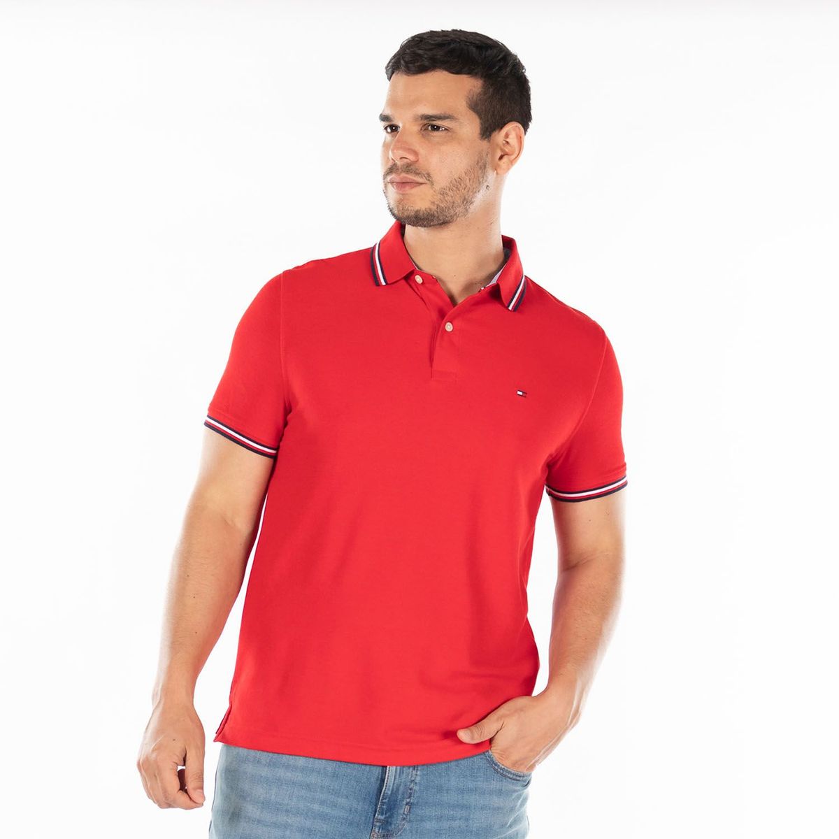 TOMMY HILFIGER - Polo Camisero Hombre Tommy Hilfiger