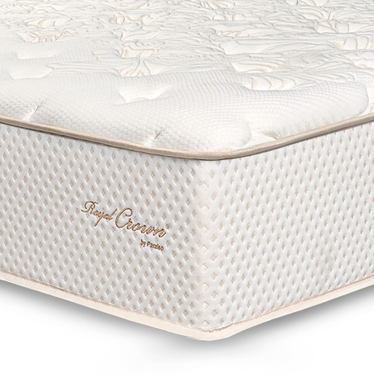 PARAISO - Colchón Royal Crown 1.5 Plz + 1 Almohada Viscoelásticas + Protector