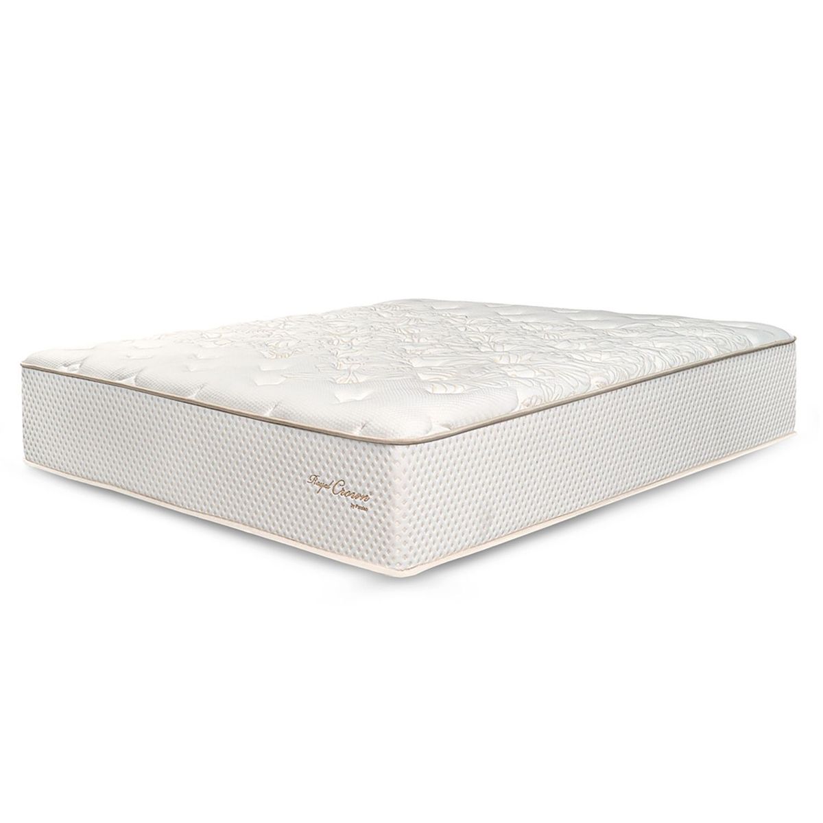 PARAISO - Colchón Royal Crown 2 Plz + 2 Almohadas Viscoelásticas + Protector