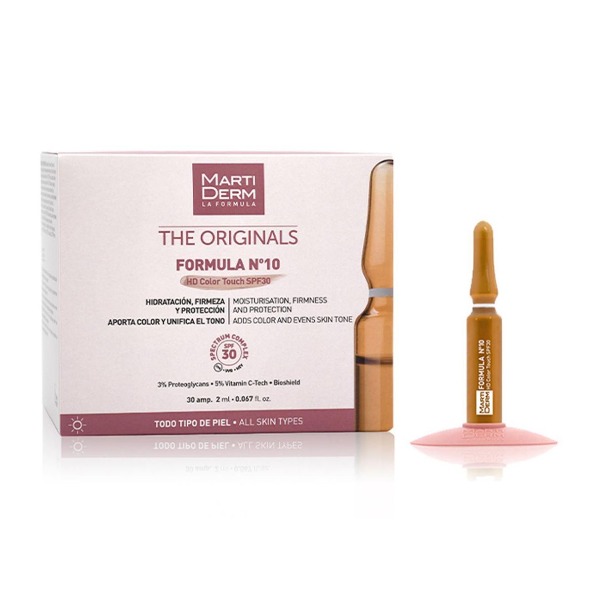 MARTIDERM - Ampolla Formula N10 30X2Ml Md