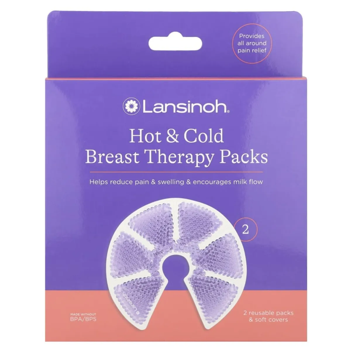 LANSINOH - Terapia para los Pechos Therapearl 3 en 1 Lansinoh
