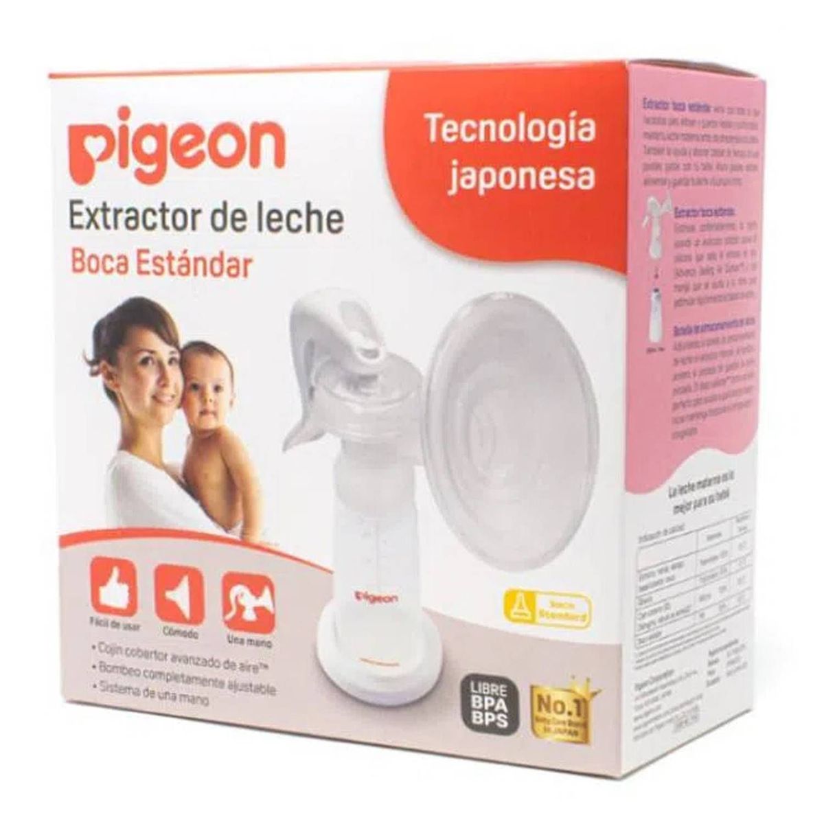 PIGEON - Set De Lactancia Con Extractor Manual