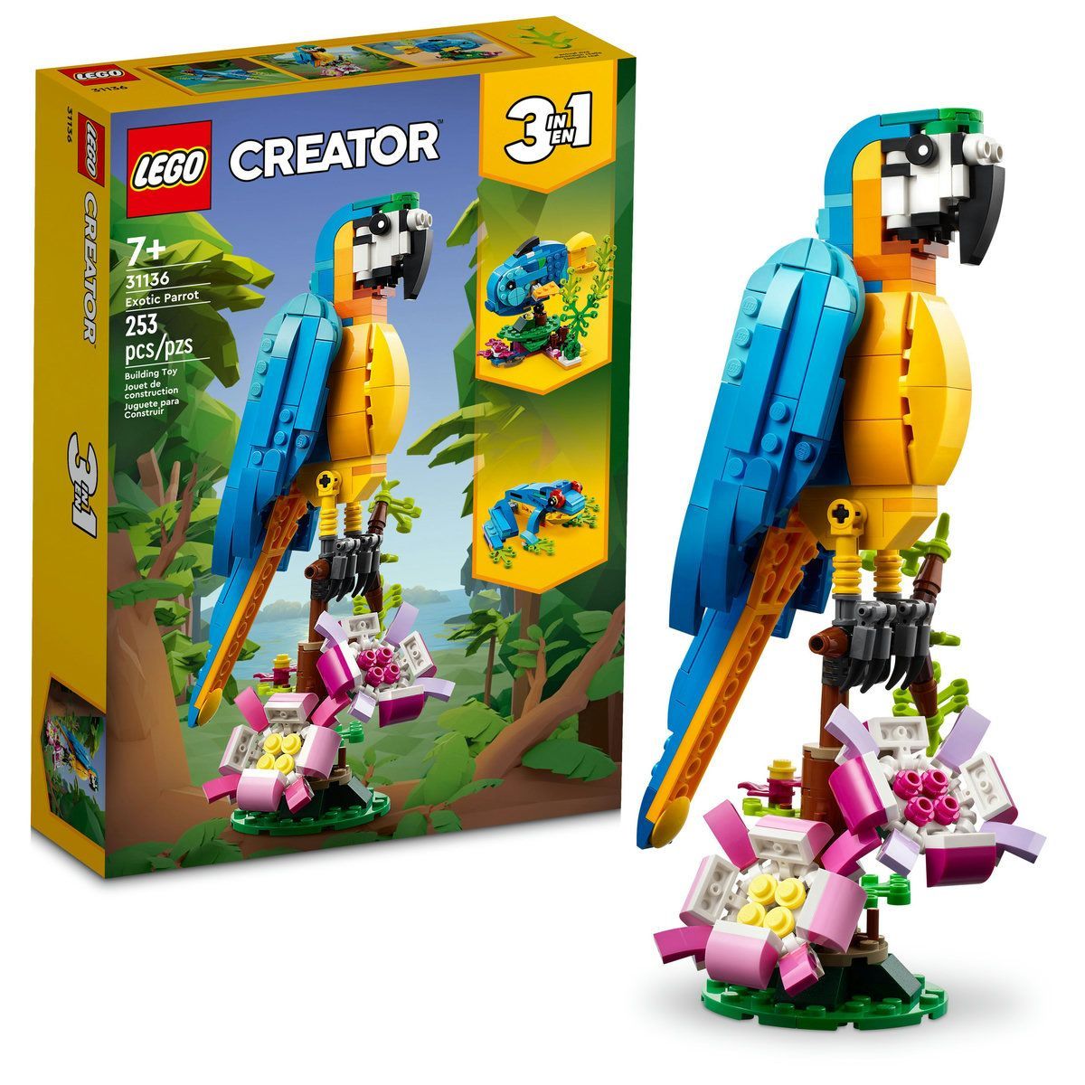 LEGO - Lego Creator Loro Exotico 3 En 1