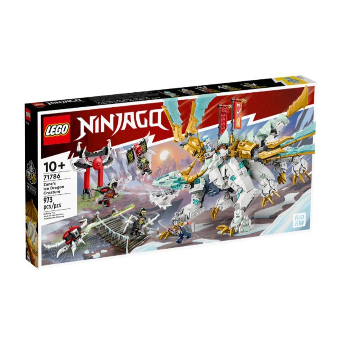 LEGO - Bloque de Lego Ninjago Criatura Dragon De Hielo De Zane