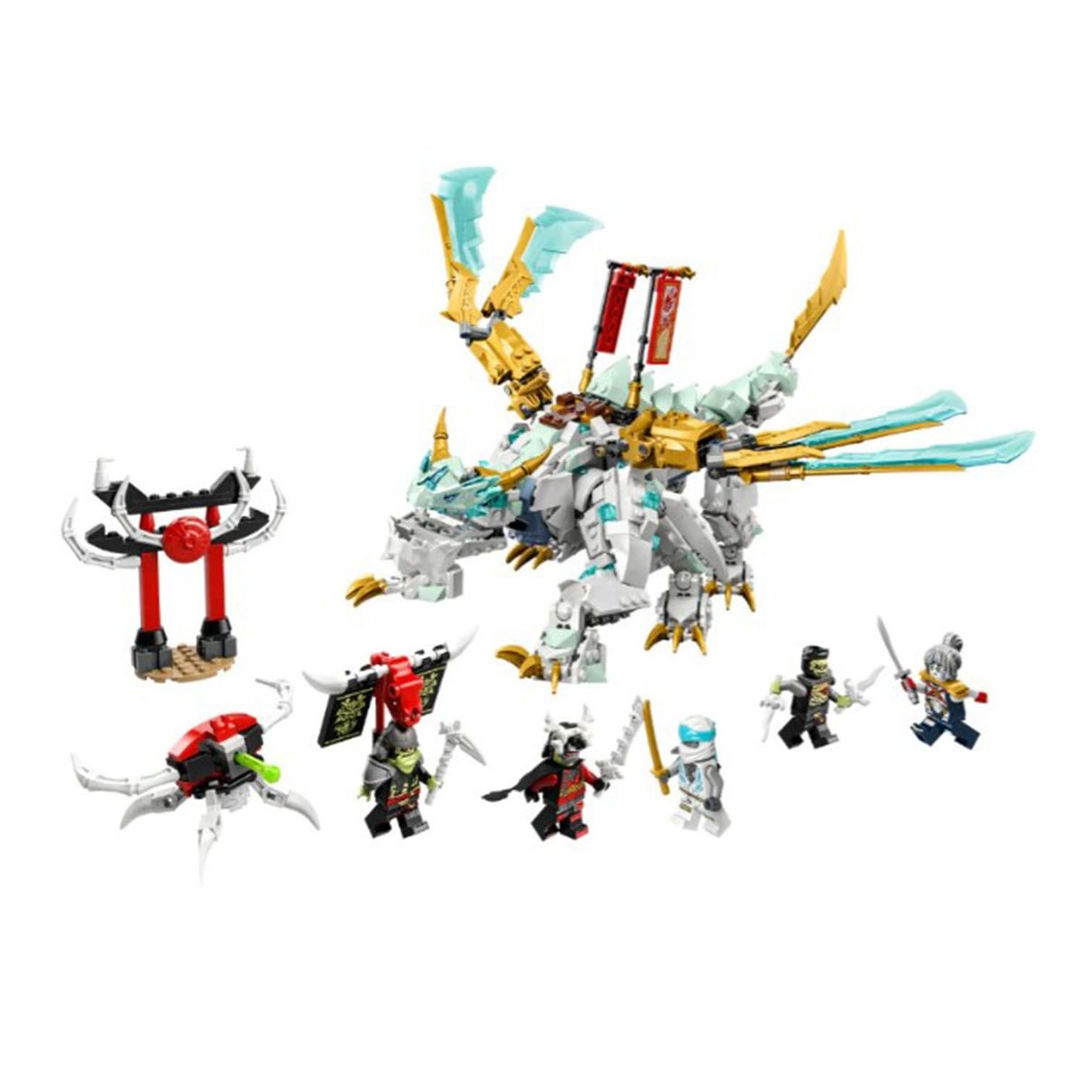 LEGO - Bloque de Lego Ninjago Criatura Dragon De Hielo De Zane