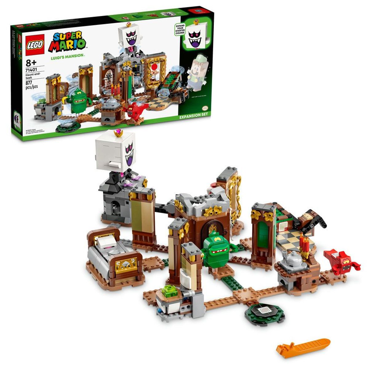 LEGO - Lego Super Mario Set De Expansion Juego Embrujado De Luigi's Mansion
