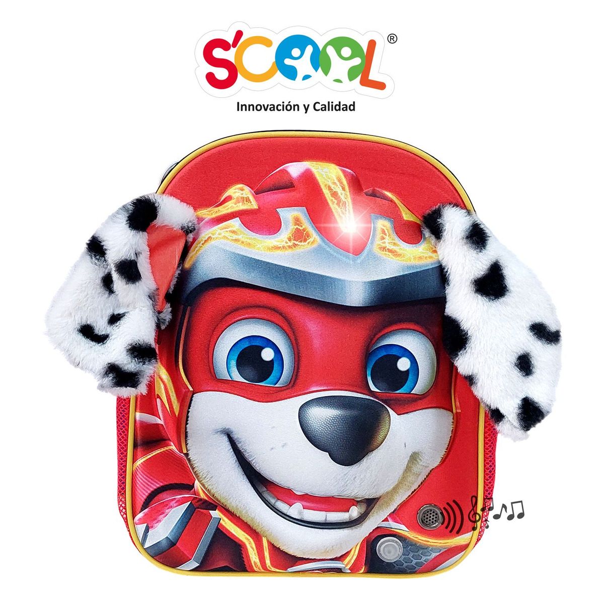 PAW PATROL - Mochila Niño con luces y sonido Magic Marshall