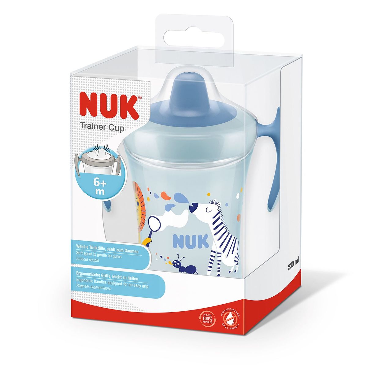 NUK - Vaso De Entrenamiento Bebe 230Ml Con Pico