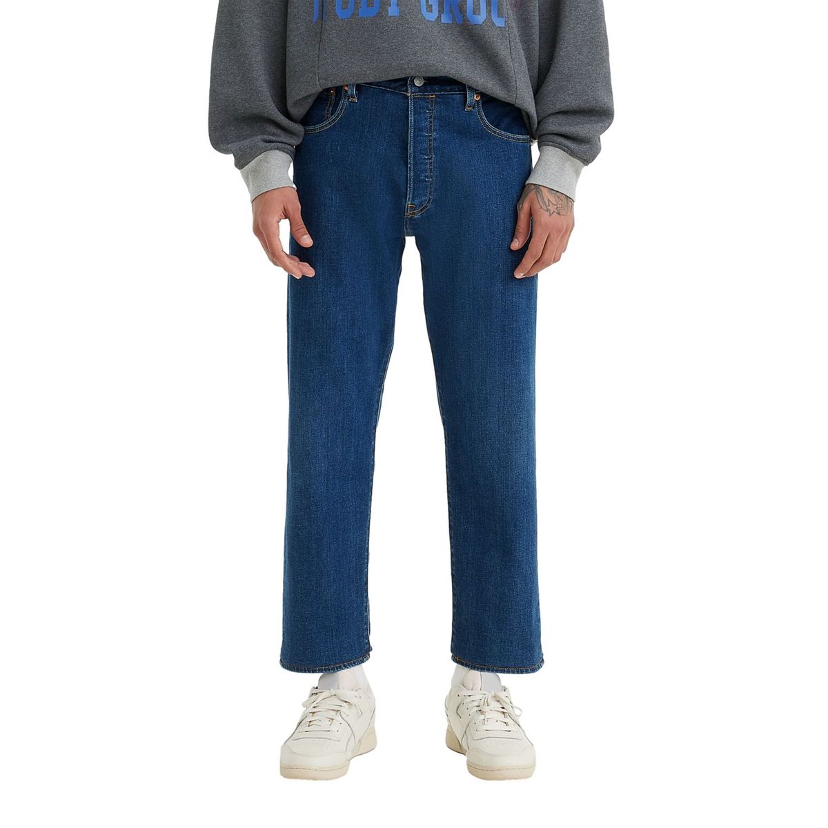 LEVIS - Jean 501 93 Cropped Hombre Levis