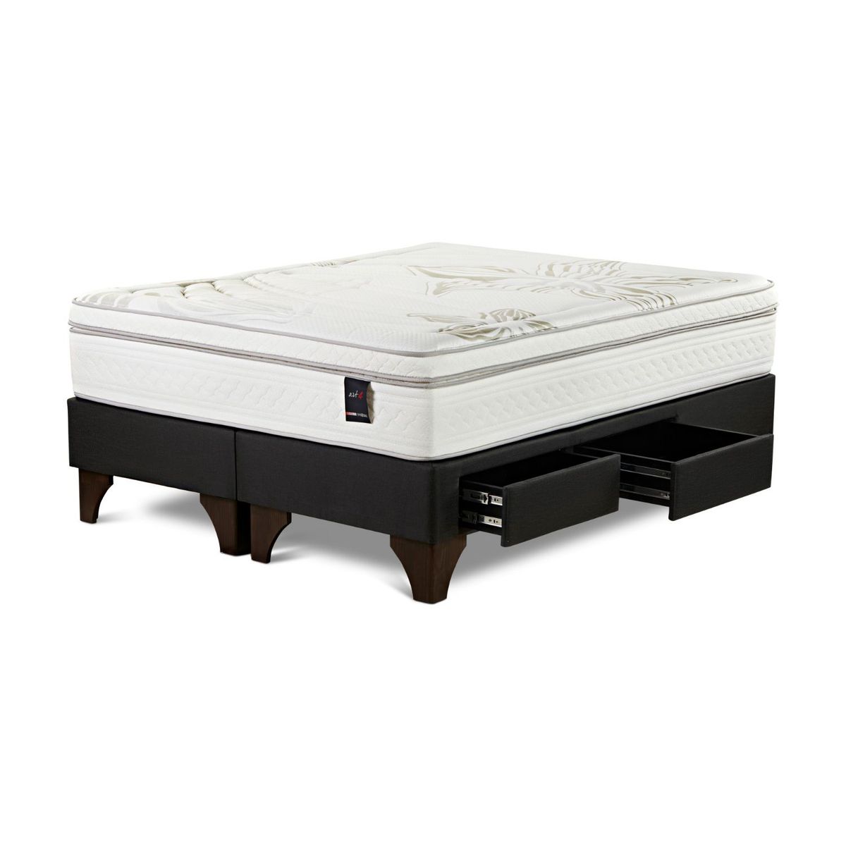 ROSEN - Cama Con Cajones Art 4 King