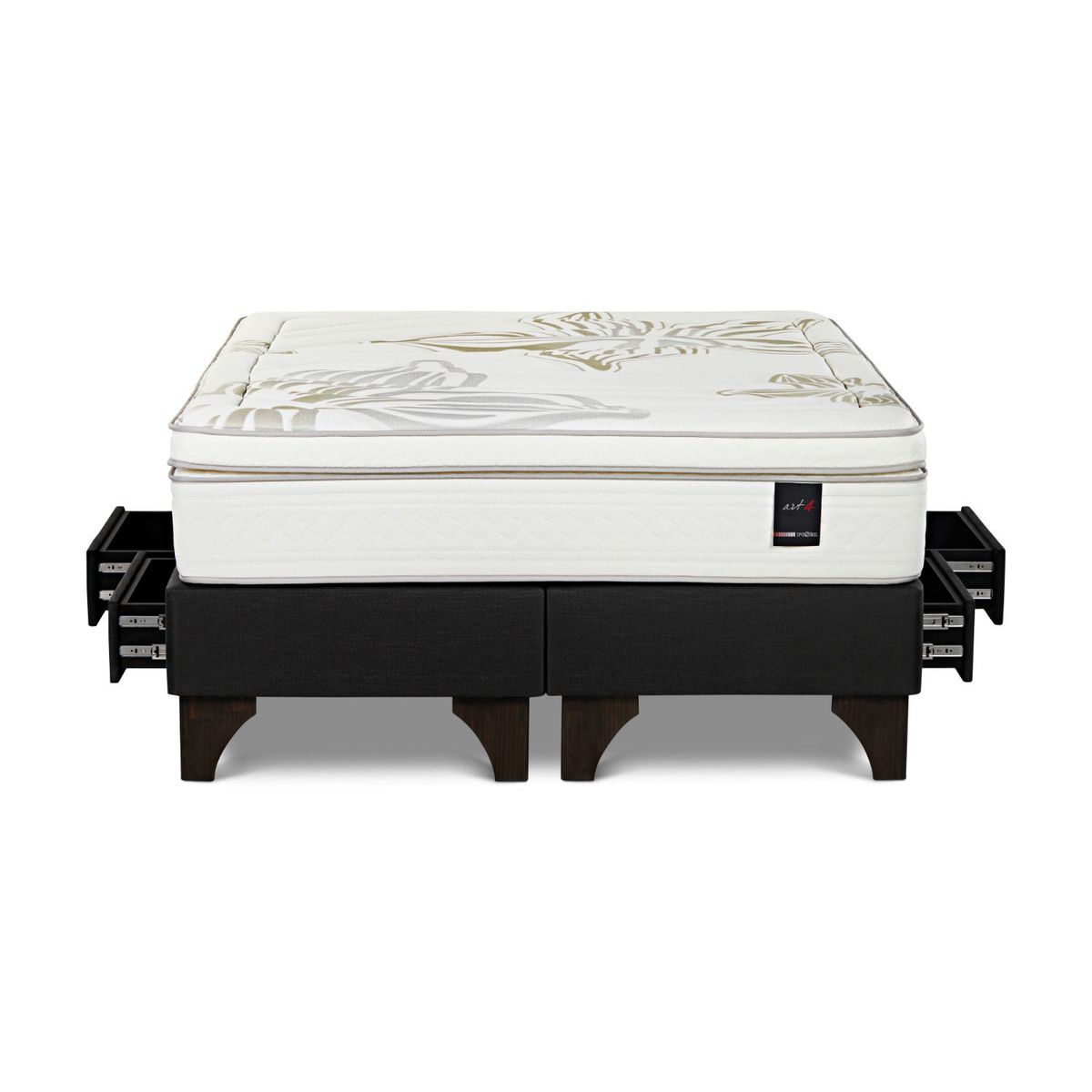 ROSEN - Cama Con Cajones Art 4 King