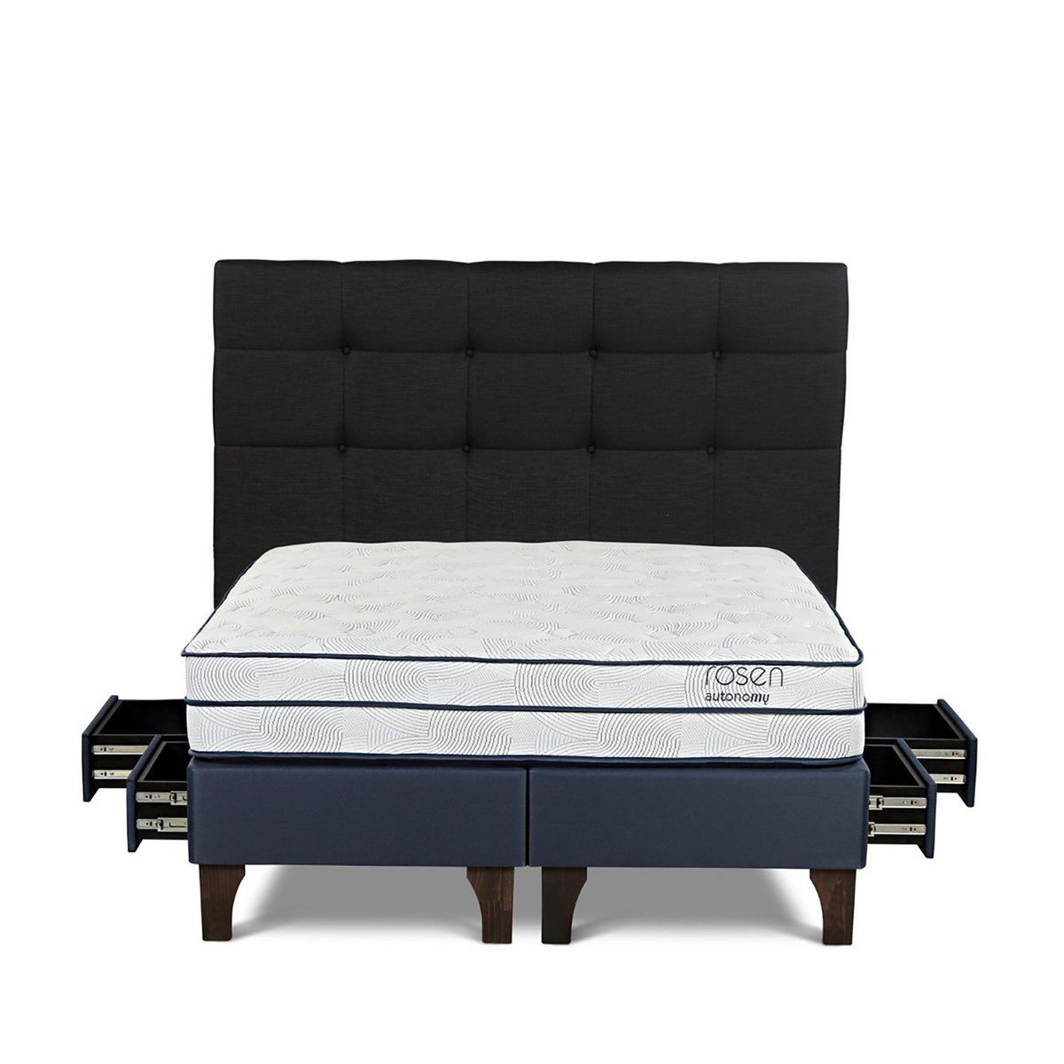 ROSEN - Dormitorio Con Cajones Autonomy Sky Issey Queen
