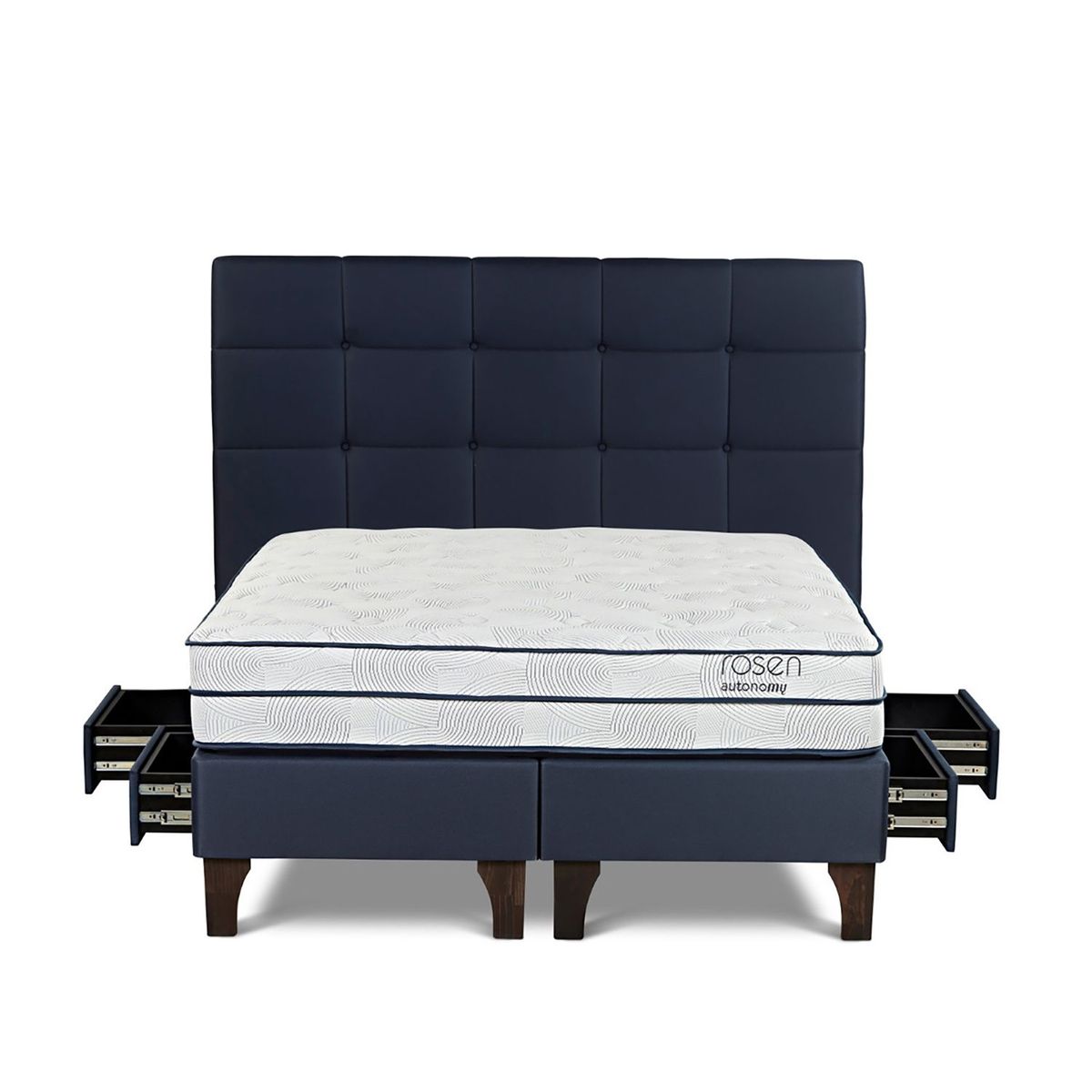 ROSEN - Dormitorio Con Cajones Autonomy Sky Issey Queen