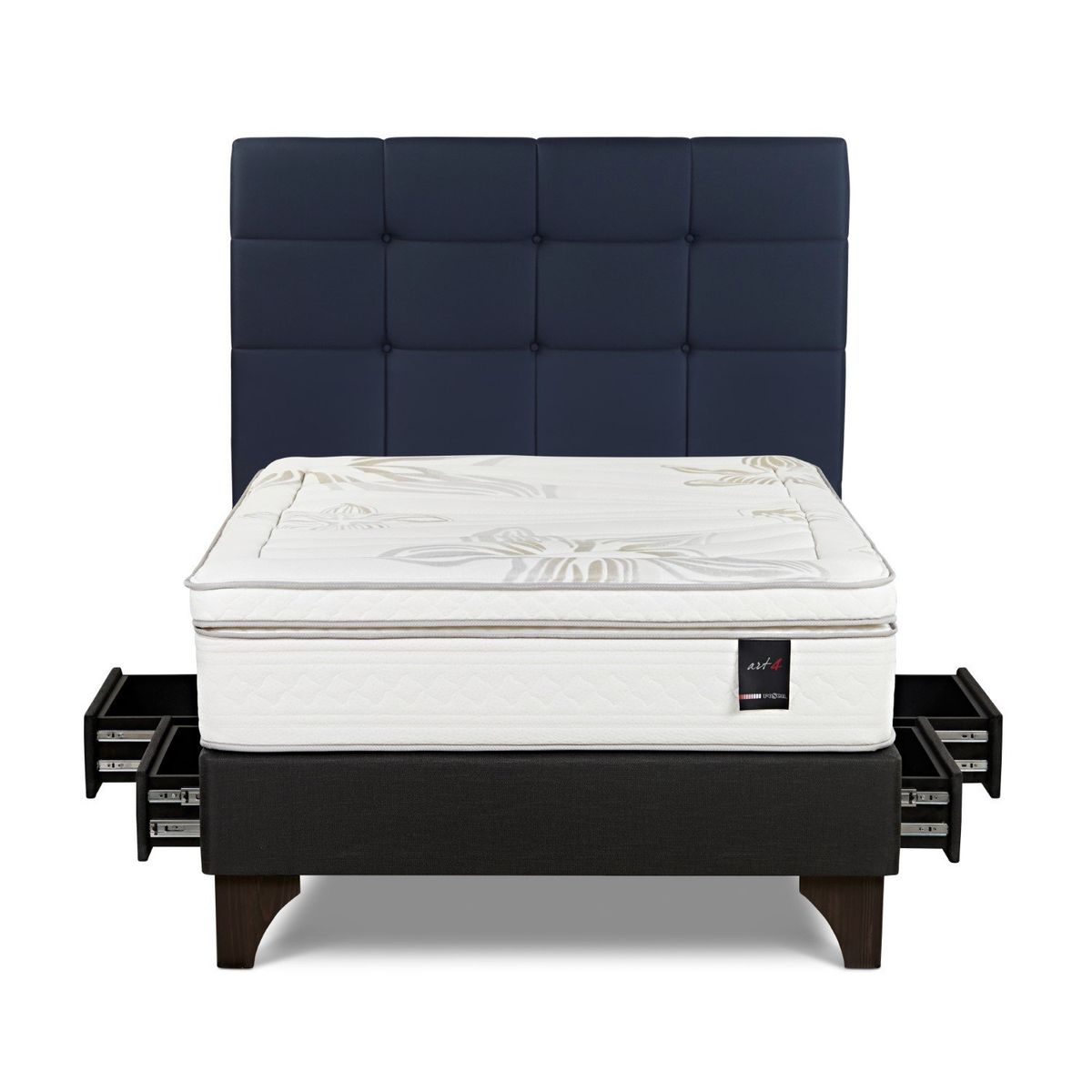 ROSEN - Dormitorio Con Cajones Art 4 Issey Azul 2 Plz