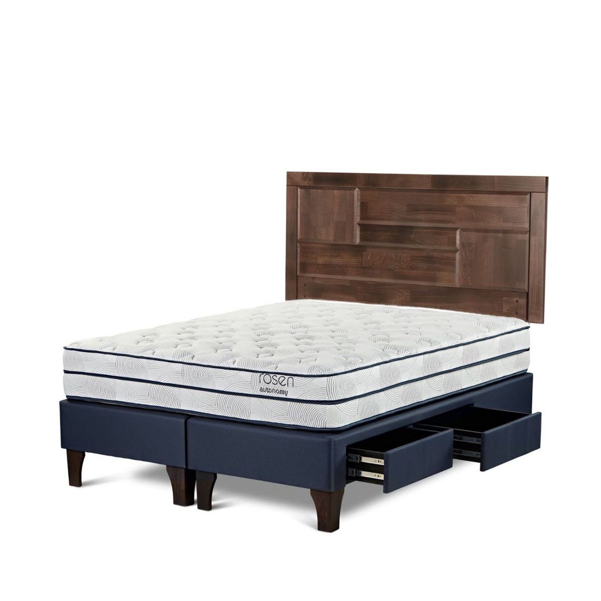 ROSEN - Dormitorio Con Cajones Autonomy Sky Dolce Queen