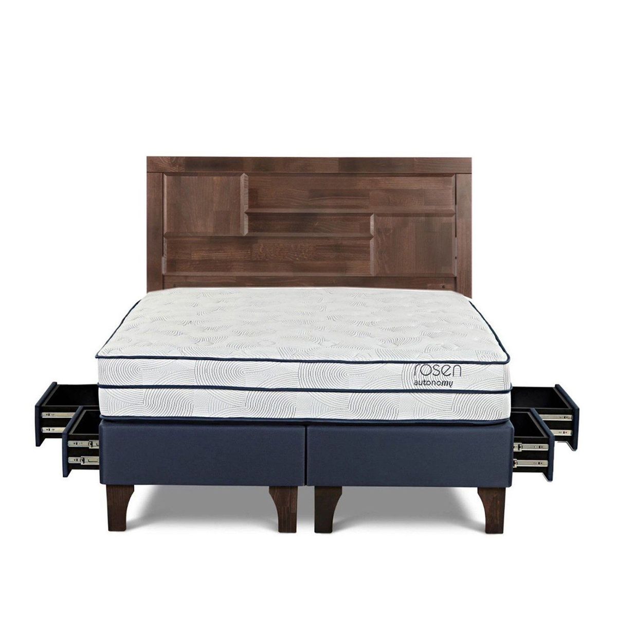 ROSEN - Dormitorio Con Cajones Autonomy Sky Dolce Queen
