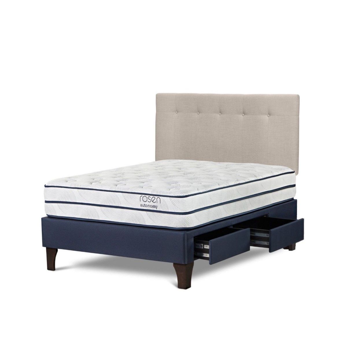 ROSEN - Dormitorio Con Cajones Autonomy Sky Bennet 2 Plz