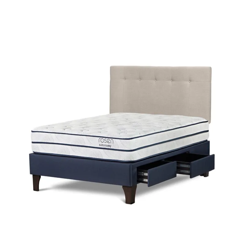 ROSEN - Dormitorio Con Cajones Autonomy Sky Bennet 2 Plz