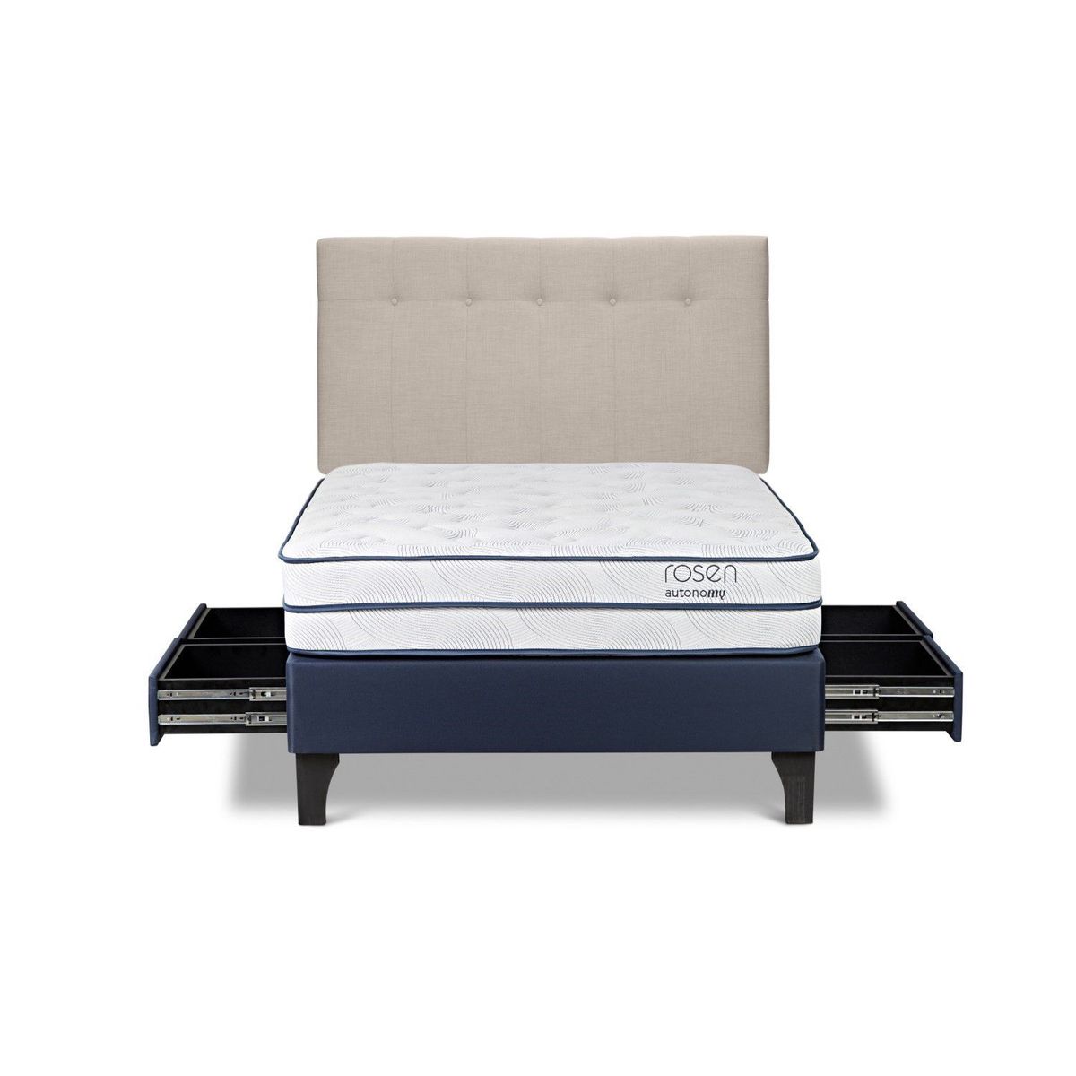 ROSEN - Dormitorio Con Cajones Autonomy Sky Bennet 2 Plz