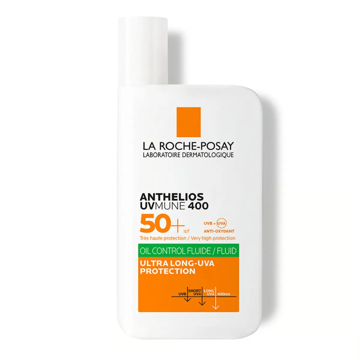 LA ROCHE POSAY - Protector Solar Anthelios UVMune 400 Oil Control Fluido Invisible FPS 50+ 50ml