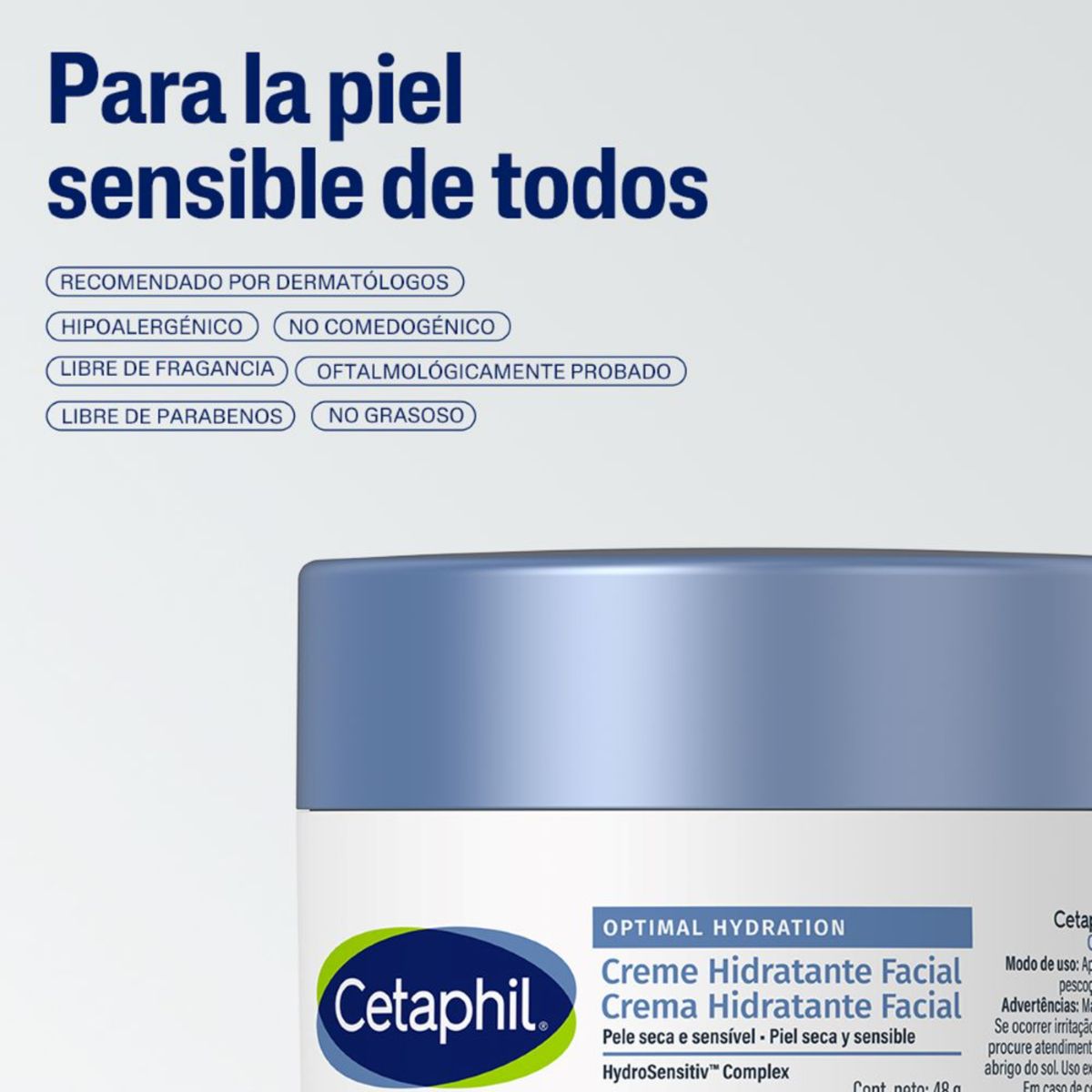 CETAPHIL - Optimal Hydration Crema Hidratante 48g